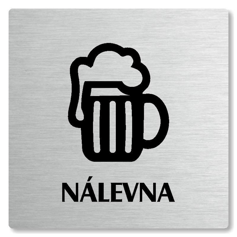 Nálevna, 80x80mm, stříbrná, Nevada